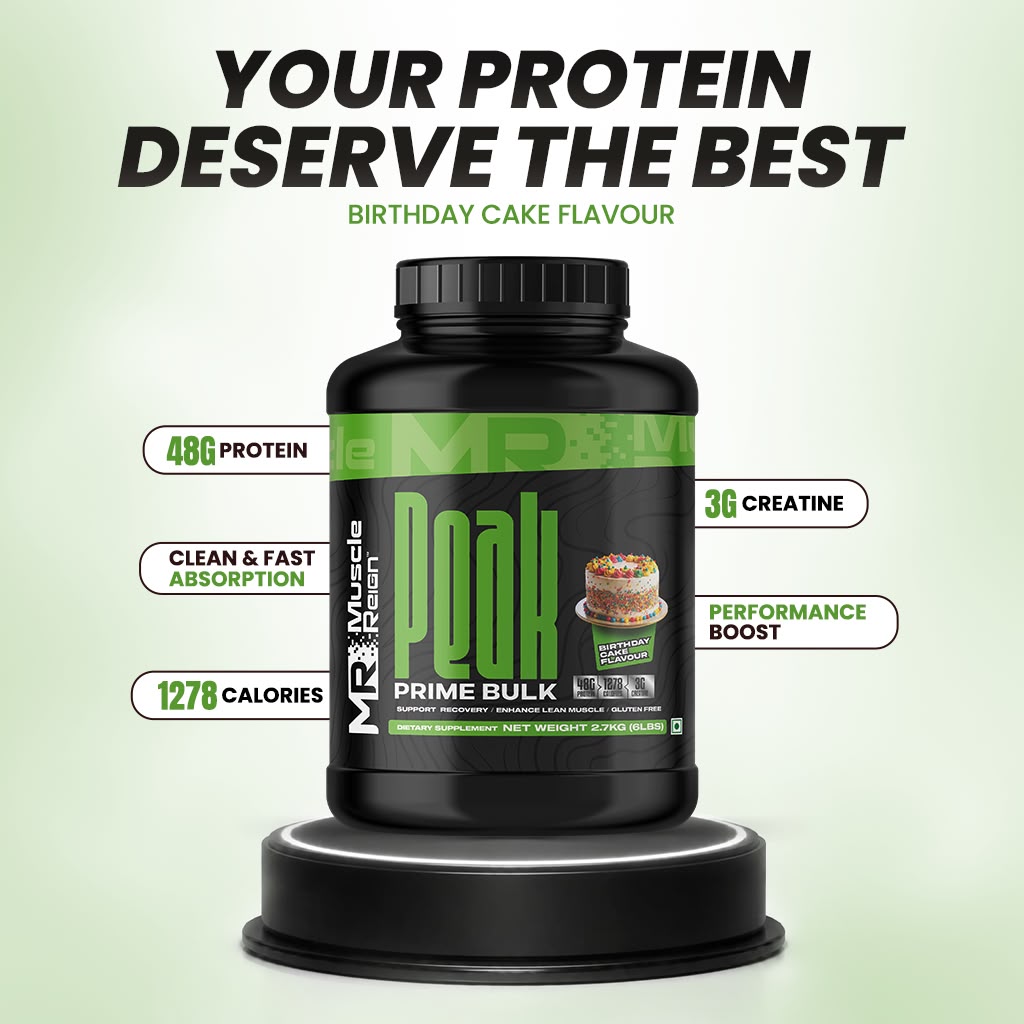 Muscle Reign - Peak Prime Bulk - Mass Gainer (2.7KG)