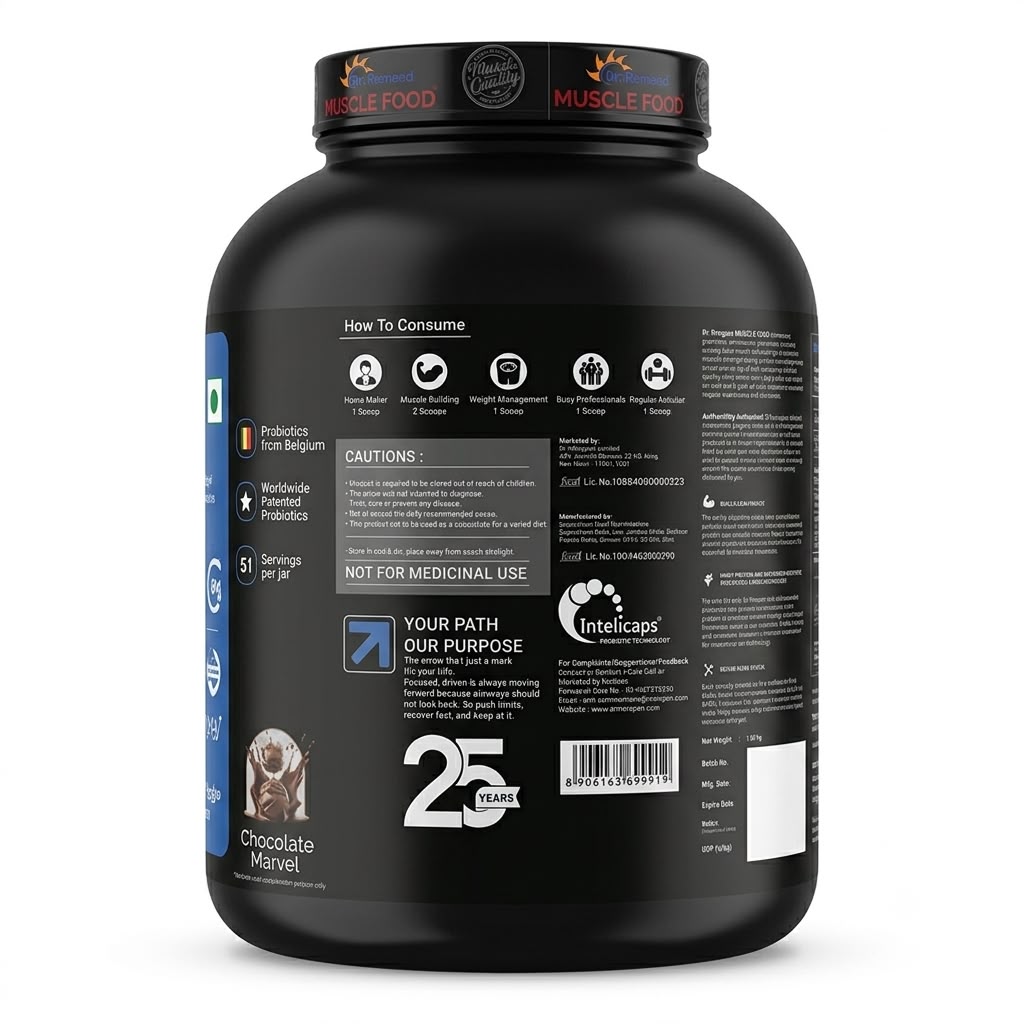 DR MOREPEN MUSCLE FOOD WHEY 1.81KG